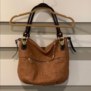 Marino Orlandi Leather Handbag Purse Made In Italy